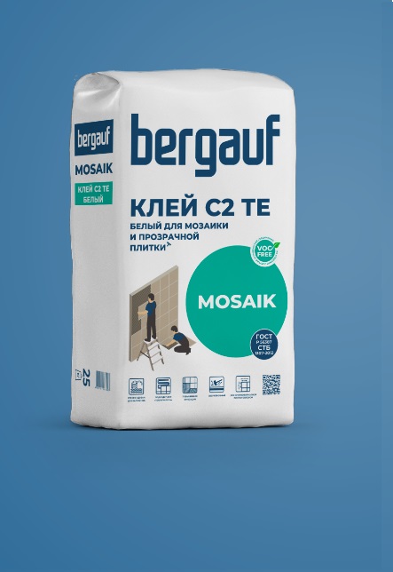 Bergauf MOSAIK С2 ТЕ Клей для мозайки 25кг