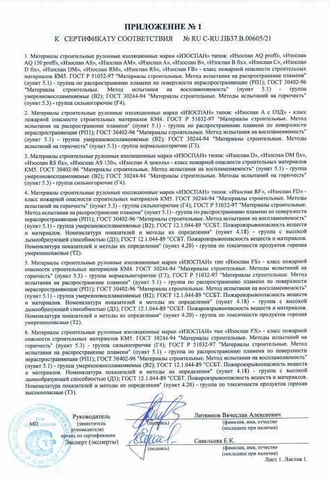 Изоспан B (1,6*21,88) 35 м2 пароизоляционная мембрана