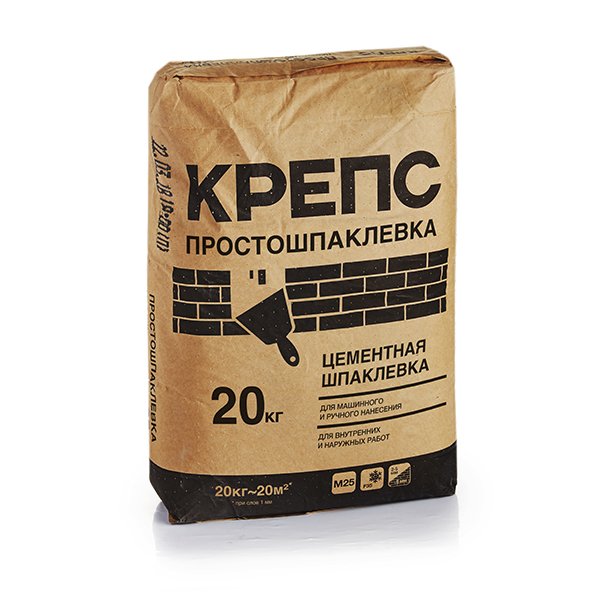 Крепс Простошпаклевка 20кг (56шт)